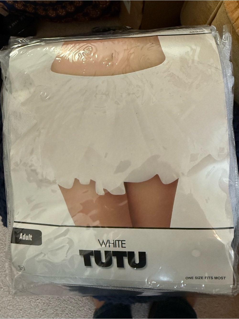 White Adult Tutu Skirt - Lightweight Layered Tulle